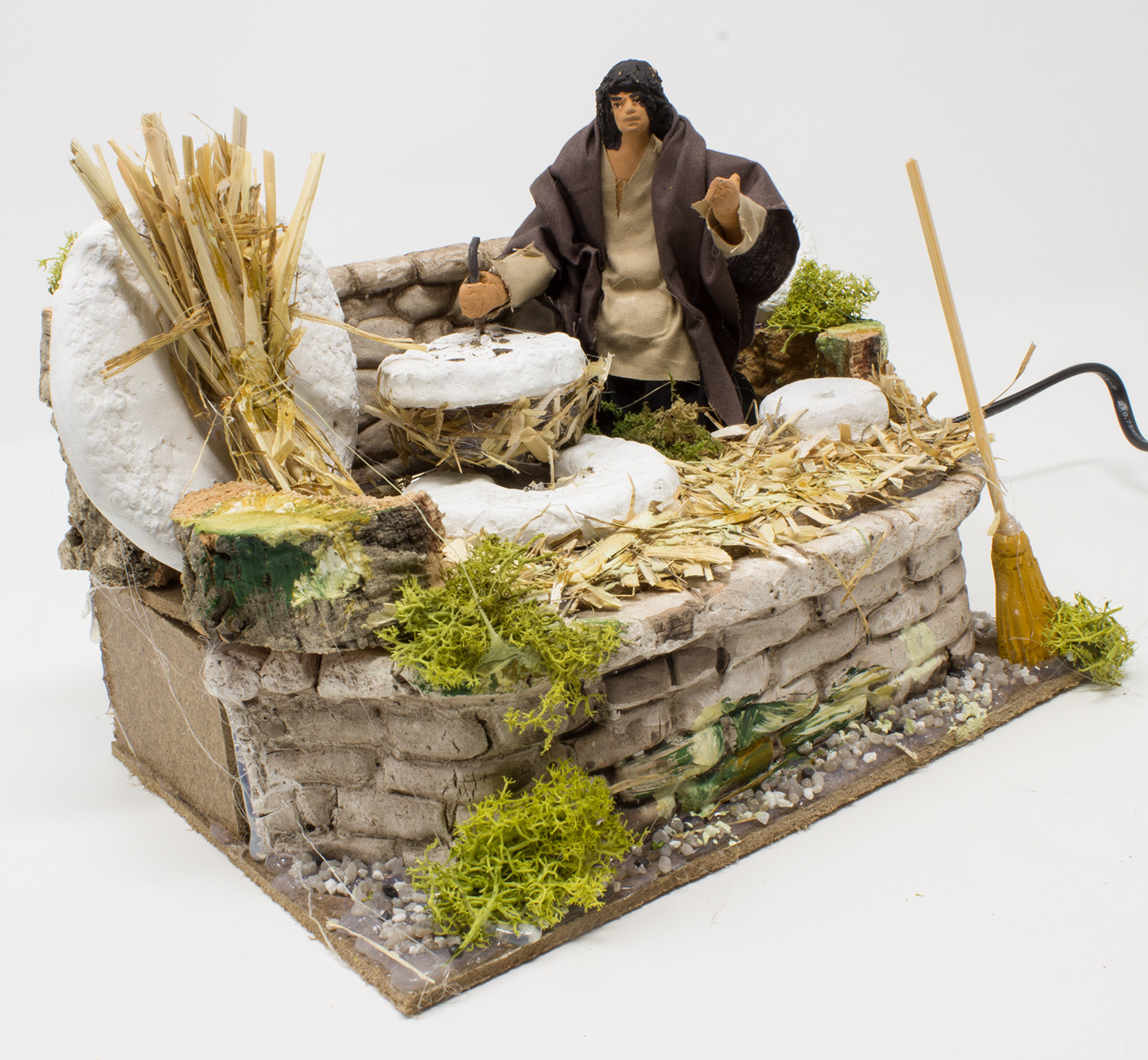 Pastore per Presepe in movimento 20 cm x 14 cm Macina con Paglia 48711 Pastore per Presepe in in in movimento 20 cm x 14 cm Macina con Paglia 48711 6a60d7