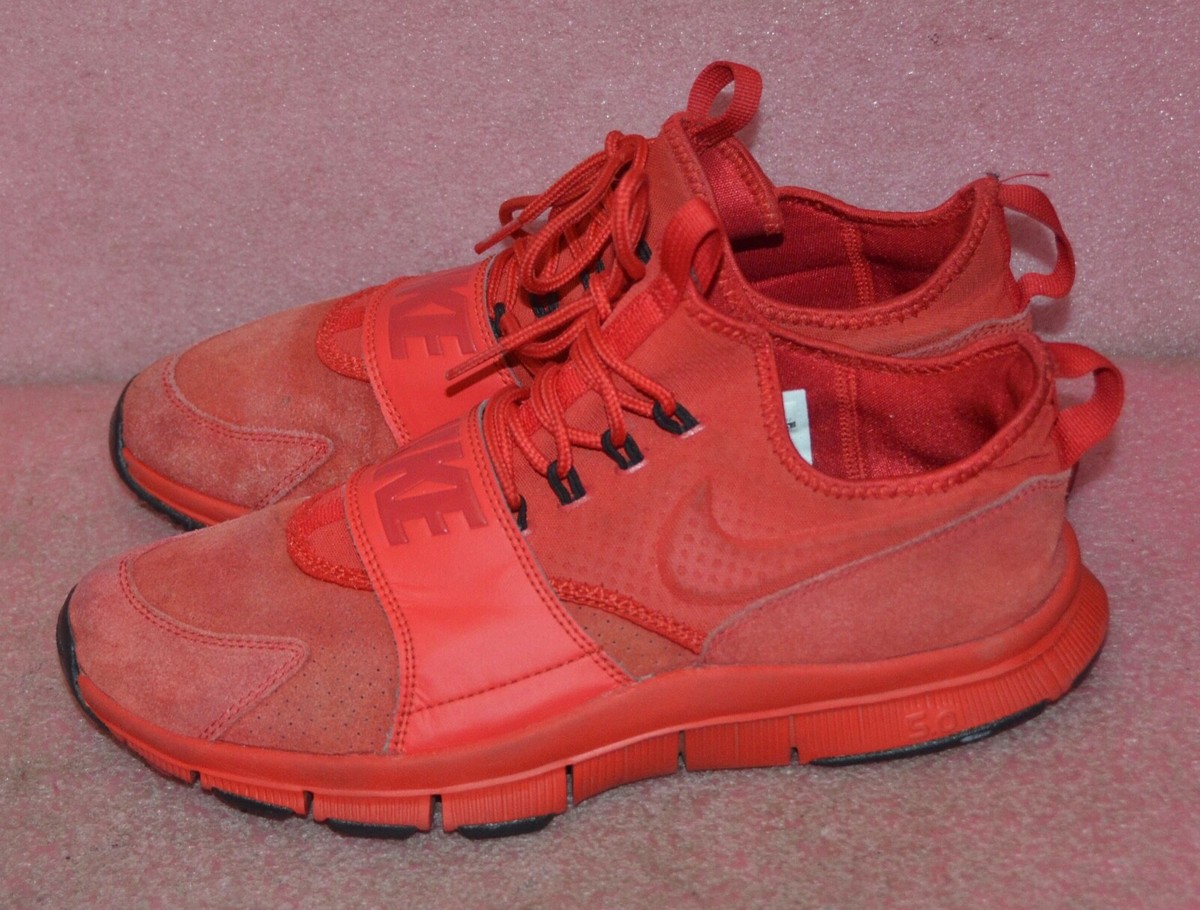 Nike free ace leather red deals