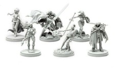 6 Kingdom Death 30mm Promo Collection Resin Models Recast Unassembled Unpainted