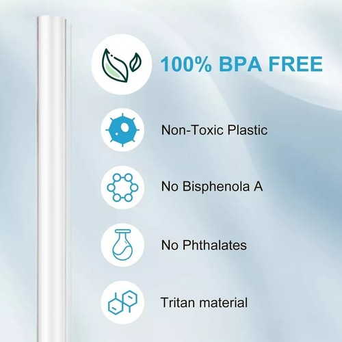 Straws Set for Yeti Rambler Bottle, Including 6Pcs Replacement Straws - Imagen 3 de 3