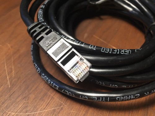 BELKIN CABLE 14' CAT 5E R7J604 Black Snagless Patch A3L791B14-BLK-S RJ45M/RJ45M - Picture 2 of 12