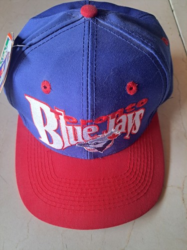 VINTAGE Toronto Blue Jays Cap '93 The Game baseball Hat NOS NWT Fitted 7 1/8 - Picture 12 of 12