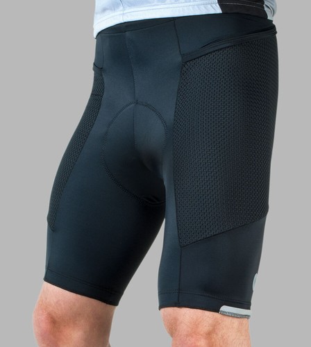 Men's Gel Touring Padded Bike Shorts | Innovative Mesh Pockets | Made in USA - Picture 58 of 101
