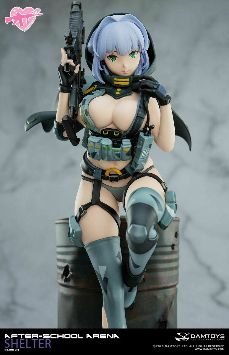 DAMTOYS 1/7 アフタースクール シェルター1/7 PVC DMF006 1/7Scale DAMTOYS DMF006 Vol.6 After-School ArenaShelter
