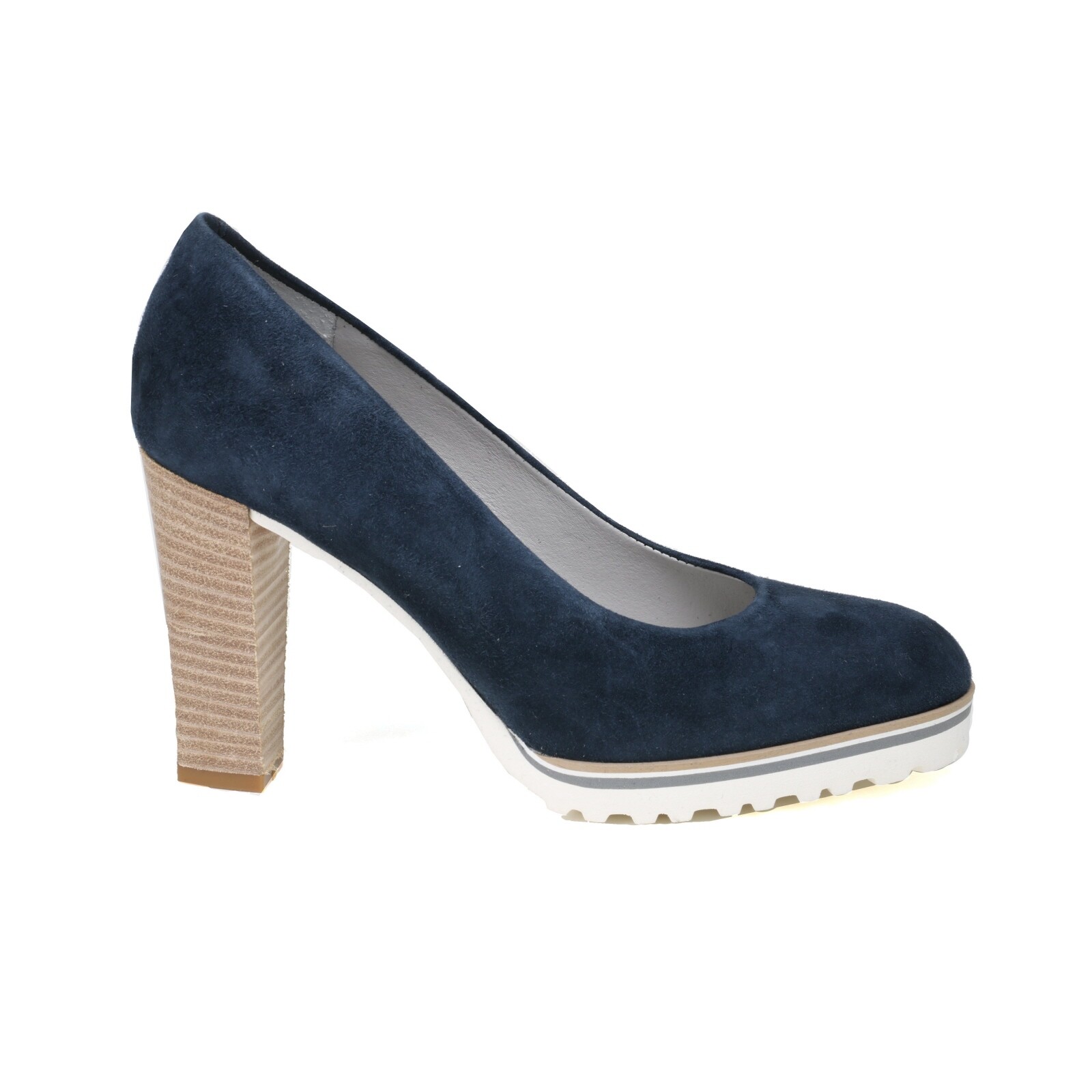 Damen Pumps Maripe' Sportiv blau Velourleder NEU Gr.37,5 Damen Pumps Maripe' Sportiv blau Velourleder NEU Gr.37,5