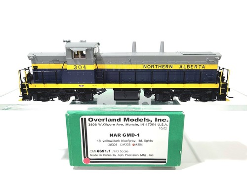 Overland OMI NAR GMD-1 Northern Alberta Railways #304 HO modelo de latón #6691.1 | Zustand: New: Other (See Details)