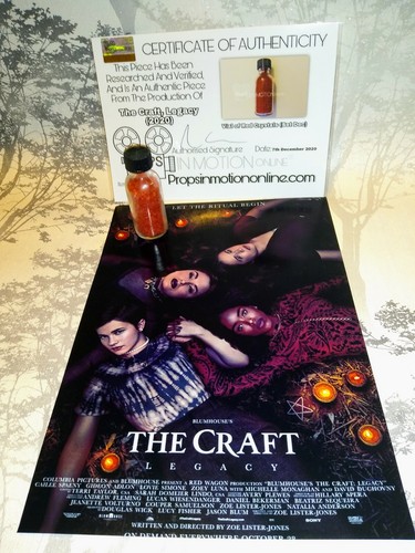 The Craft Legacy 2020 movie film Prop Memorabilia With COA Lot 46 - Picture 1 of 6