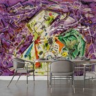 3D Jackson Pollock Abstract Painting Self-adhesive Removable Wallpaper Murals 45