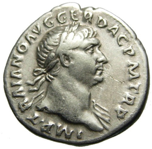 Trajano (98-117 dC) AR Denario, Victoria - Imagen 1 de 6