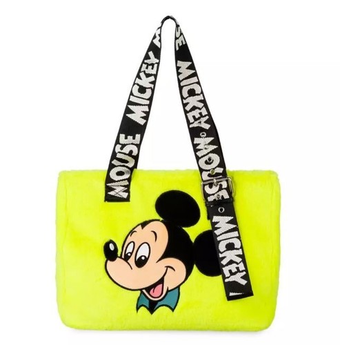 Disney Parks Mickey Mouse flauschige Beuteltasche 14" (NEU MIT ETIKETT) - Bild 2 von 4