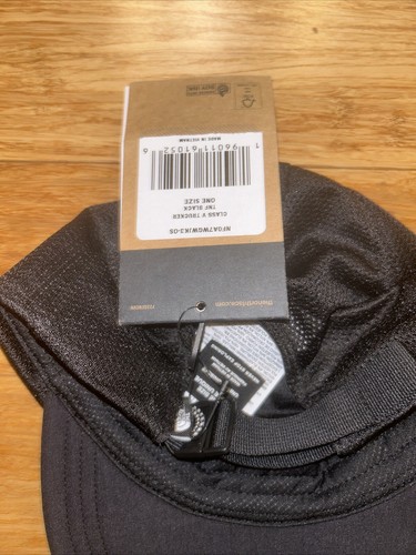 North Face CLASS V Trucker Baseball Hat Black Cap Adj Adjustable - Picture 4 of 4