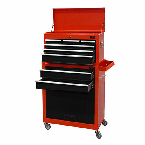Tool Chest Box Large Top Cabinet Top And Roll Cab Box Us Ball Bearing Slides - Picture 14 of 16