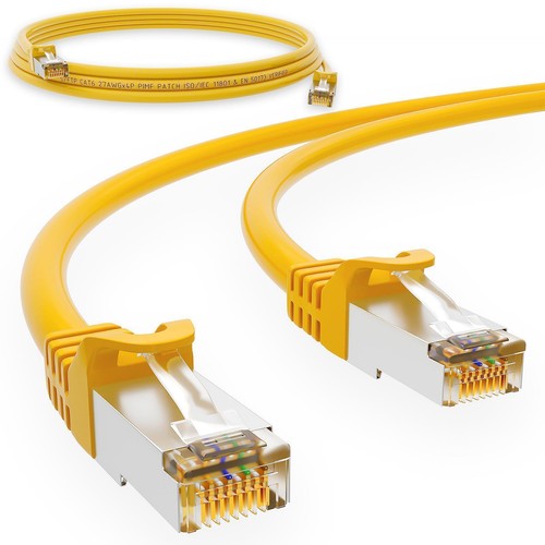 10 Stück Patchkabel CAT.6 Kupfer S/FTP Netzwerk Internet Ethernet LAN RJ45 Kabel - Bild 24 von 78