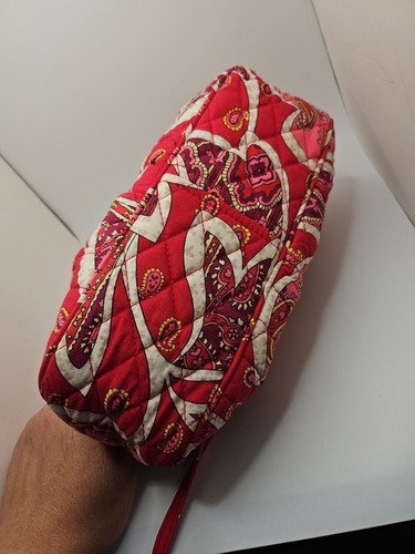 Vera Bradley Frannie Rosy Posies kleine Umhängetasche Schultertasche nicht mehr produziert 9"x6" - Bild 7 von 10