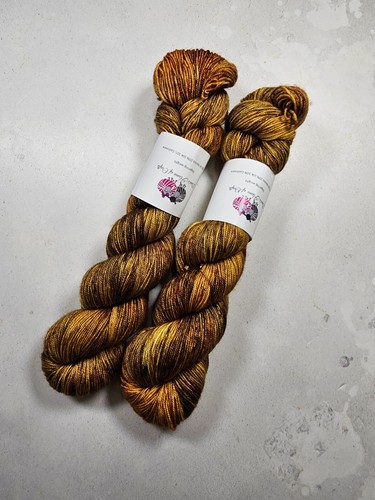 SW Merino Silk Cashmere yarn, 4-ply, Fingering weight, 100 g, RUSTLING - Picture 3 of 5