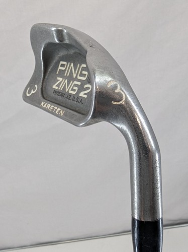PING ZING 2 KARSTEN 3 IRON BLACK DOT HARRISON BARON GRAPHITE SHAFT RH 39in - Picture 15 of 22