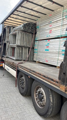 22,5qm Gebraucht Gerüst Baugerüst Altrad /MJ/Assco Fassadengerüst 5x4m - Bild 2 von 9