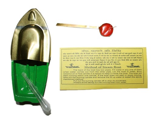 Handmade Put Put Steamer Toy Water Boat, (Pack of 24) Free Shipping - Picture 2 of 6