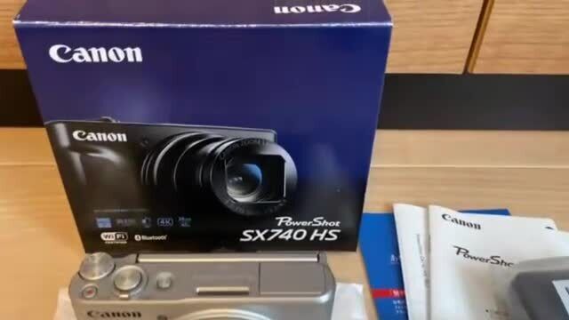 Canon PowerShot SX740 HS Silver Compact Digital Camera Zoom Canon PowerShot SX740 HS Silver Compact Digital Camera Zoom