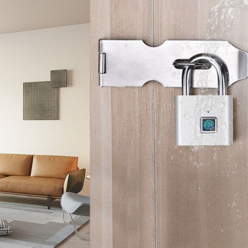 USB-Aufladung Finger abdruck Passworts perre Anti-Diebstahl Digitales Schloss - Photo 3/9