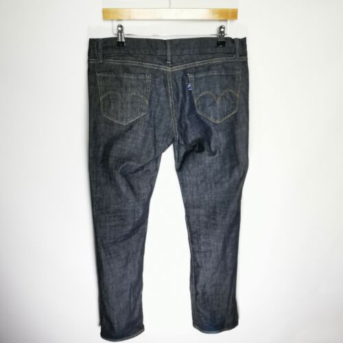 ~ Rare ~ Levi's ~ Capital E Ruler Low Slim Straight ~ Jeans ~ Size 32M ~ - Picture 6 of 12