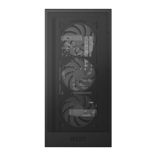 NZXT H5 Flow RGB 2024 Mid Tower Case - Black, High-Airflow, Tempered Glass - Picture 5 of 9