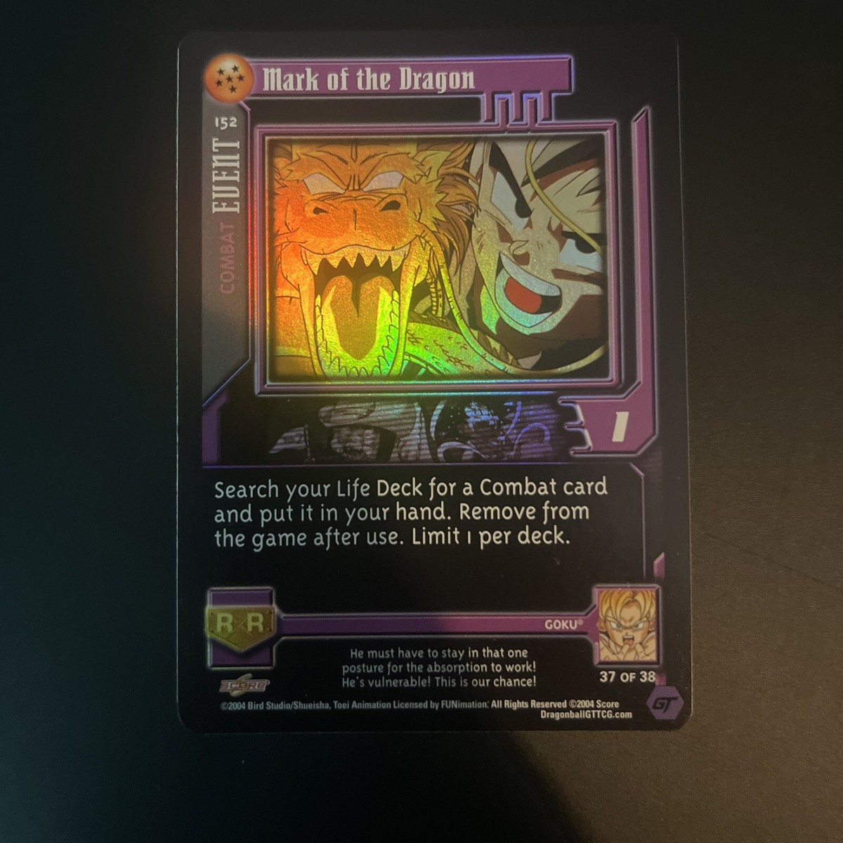 ドラゴンボールGT&Z✦キラカード5枚♪ Dragon Ball GT Z Mark Of The Dragon Limited FOIL Ultra Rare