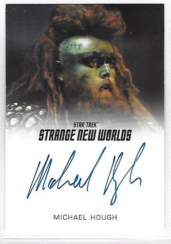 Star Trek Strange New Worlds Season 1 - Michael Hough (A) FB Autogramm/Autokarte - Bild 2 von 3