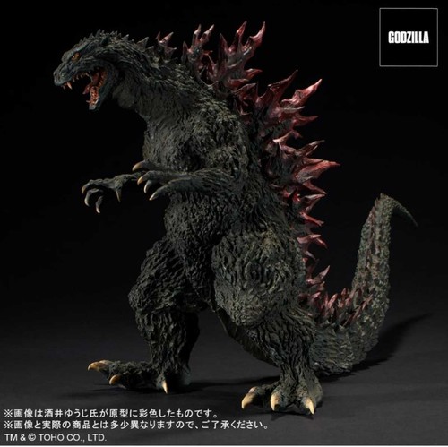 Godzilla 2000 Millennium Model Replica Soft Vinyl Store Limited Metallic Red ver - Picture 3 of 7