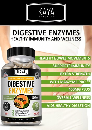 Digestive Enzymes w/ Prebiotic & Probiotics, Gas, Constipation & Bloating Relief - Picture 12 of 15