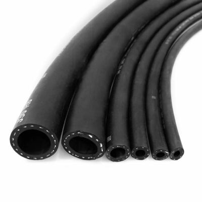 Cococart 1/4 Inch ID x 6.5 Feet/2m Length NBR/PVC SAE30R6 Fuel Line Hose Tubing with Adjustable Clamps Cococart 1/4 Inch ID x 6.5 Feet/2m Length NBR/PVC SAE30R6 Fuel Line Hose Tubing with Adjustable Clamps
