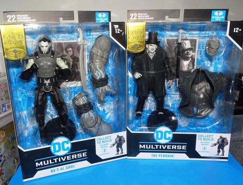McFarlane GOLD  DC Arkham City Solomon Grundy BAF set of 4 Black & White -7" fig - Bild 1 von 9