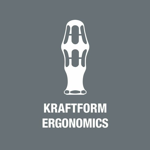 Wera Screwdriver Kraftform Kompakt Bit Holder Set with Holder KK 10 - Picture 11 of 12