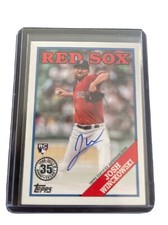 2023 Topps Series 1 Josh Winckowski 1988 35th Anniversary Rookie Auto #88BA-JWI