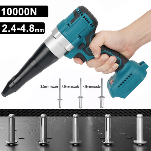 Cordless Electric Blind Rivet Gun Automatic Pop Gun for Makita 18V Hand Tools - Picture 4 of 15