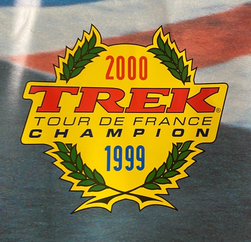 Vintage 2000 original Lance Armstrong Tour de France Champion Trek Poster - Picture 2 of 2