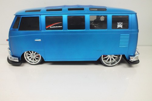 Maisto Volkswagen Lowrider Van Samba 1:10 RC Radio Control VW Bus Audiobahn - Picture 2 of 13