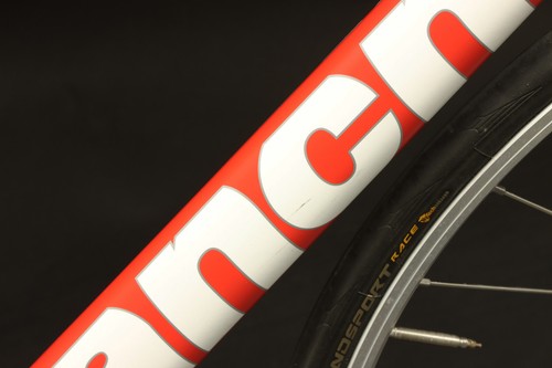 Bianchi Super Pista 51cm Track Bike Fixed Gear Red/White Light Use - Picture 4 of 11