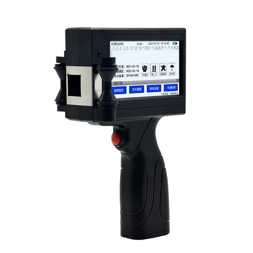 12.7mm Handheld Inkjet Printer W/ Ink Touch Screen Date Logo Label QR Bar Coder - Picture 2 of 11