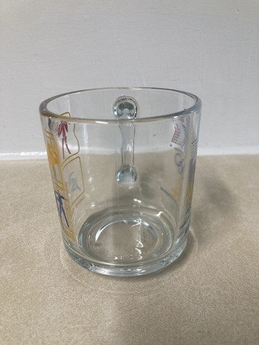 Vintage McDonald's 1984 Olympics Glass Coffee Mug, Anchor Hocking - Picture 5 of 7