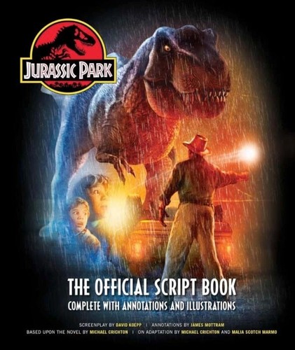 Jurassic Park - The Official Script with Annotations Hardcover Book "New" - Picture 2 of 2