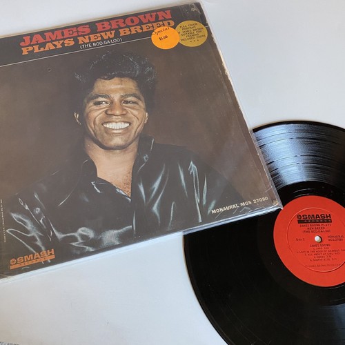 James Brown PLAYS THE NEW BREED (THE BOO-GA—LOO) Mono Vinyl LP Record VG+ - Picture 1 of 4