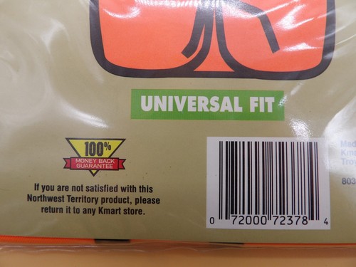 Lot Of 2 NorthWest Territory Polyester Blaze Orange Safety Vest / Universal Fit - Picture 2 of 6