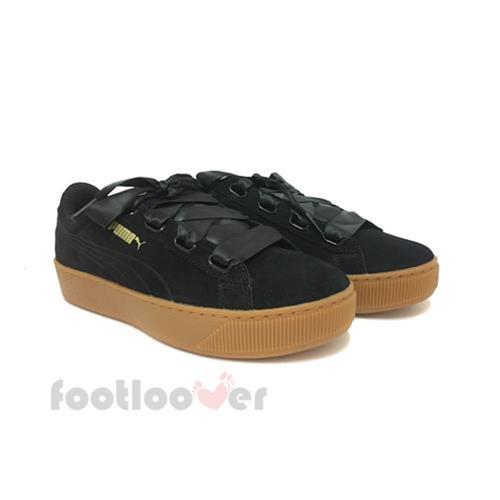 Puma Vikky Platform Ribbon 364979 01 Damenss schwarz sneaker casual schuhe Soft Foam Puma Vikky Platform Ribbon 364979 01 Damenss schwarz sneaker casual schuhe Soft Foam