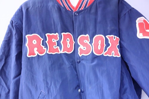 Vintage Boston Red Sox x STARTER DIAMOND COLLECTION Herren XXL Blau Nylon Jacke - USA - Bild 5 von 16