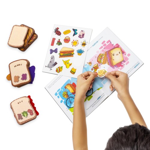 LoveDabble Kinderküche Spielset zum Spielen - sechs hinterhältige Sandwiches | - Bild 2 von 3