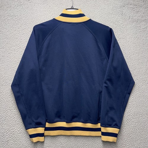 Milwaukee Brewers Track Jacket Boys XL Blue Nike Full Zip Sweatshirt Youth - Picture 8 of 11