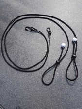 2x Kayak Paddle Leash Fishing Rod Holder Bungee Tie Rope Shock Cord Lanyard