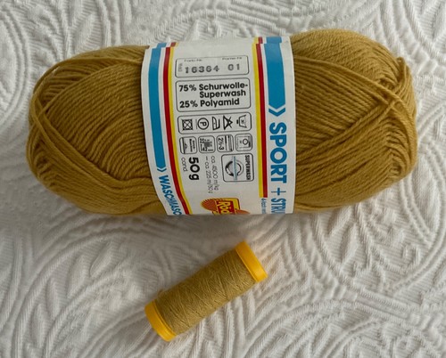 Sock Yarn Lot Grab Bag AARLAN / LANA GROSSA SuperWash |  Hues of Yellow & Ocker - Picture 11 of 14