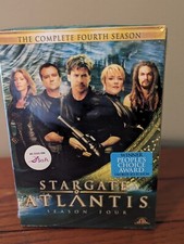 Stargate Atlantis Complete Fourth Season DVD Box Set NEW & SEALED Momoa Tapping